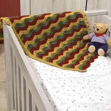 X-Cobertor de bebê de crochê