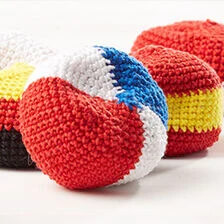 X-Crochê de hackysacks