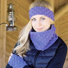 X-Faixa de cabelo de crochê