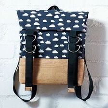 X-Tutorial de costura: mochila com cortiça