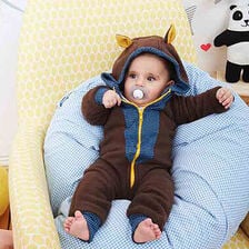 X-Molde de macacão de fleece para crianças