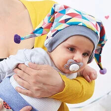 X-Molde de gorro infantil para costura