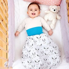 X-Instruções de costura para saco de dormir de bebé