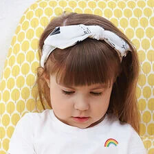 X-Tutorial de faixa de cabelo infantil para costura