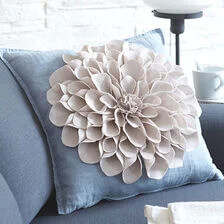 X-Costurar flor de tecido