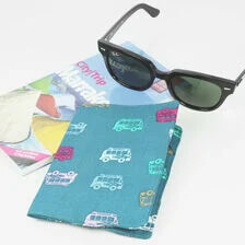 X-Mundo de Praia – Molde de costura para capa de passaporte