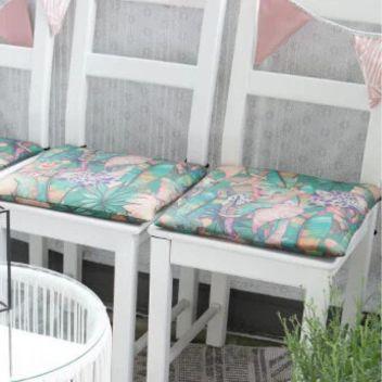 X-Costurar almofadas para cadeiras