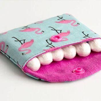 X-Costurar bolsinha para absorventes internos