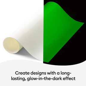 Glow in the dark Iron-On [30x60cm] 1 sheet | Cricut, 