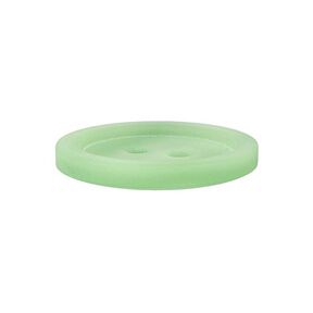 Botão de plástico 2 furos Basic - verde-claro, 
