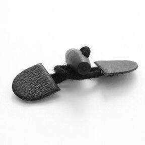 Fecho para duffle coat [ 55 mm ] – preto, 