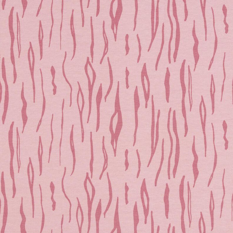 Jersey de algodão Zebra – rosa-velho claro,  image number 1