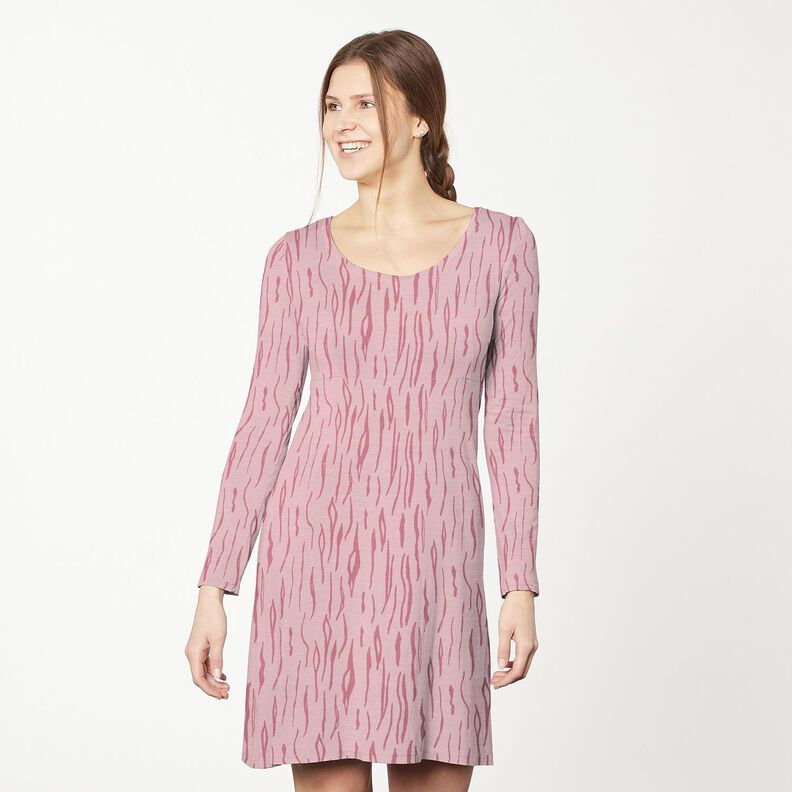 Jersey de algodão Zebra – rosa-velho claro,  image number 5