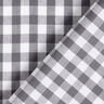 Tecido de algodão Xadrez Vichy 1 cm – cinzento-pérola/branco,  thumbnail number 4