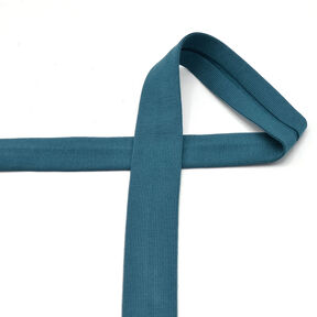Fita de viés Jersey de algodão [20 mm] – azul petróleo, 
