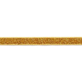 Fita de Veludo Metálico [10 mm] – ouro metálico, 