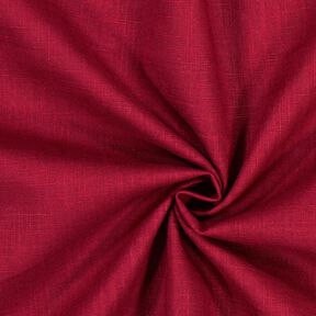 Tecido de linho Mistura de Rami Médio – vermelho escuro, 