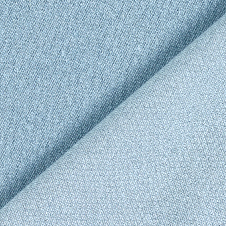 Denim de algodão Stretch médio – azul claro,  image number 3