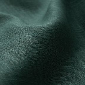 Tecido de linho Mistura de Rami Médio – verde escuro, 