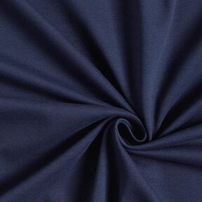 Jersey de algodão Tecido piqué fino – azul-marinho, 