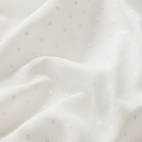 Tecido para cortinados Pintas finas 300 cm – branco sujo, 