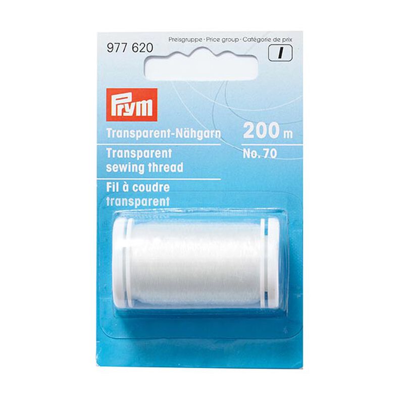 Linha de coser transparente [200 m | No. 70] | PRYM,  image number 1