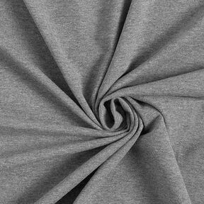 Jersey de algodão médio melange – cinzento escuro, 