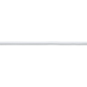 Cordão de borracha [Ø 3 mm] – branco, 