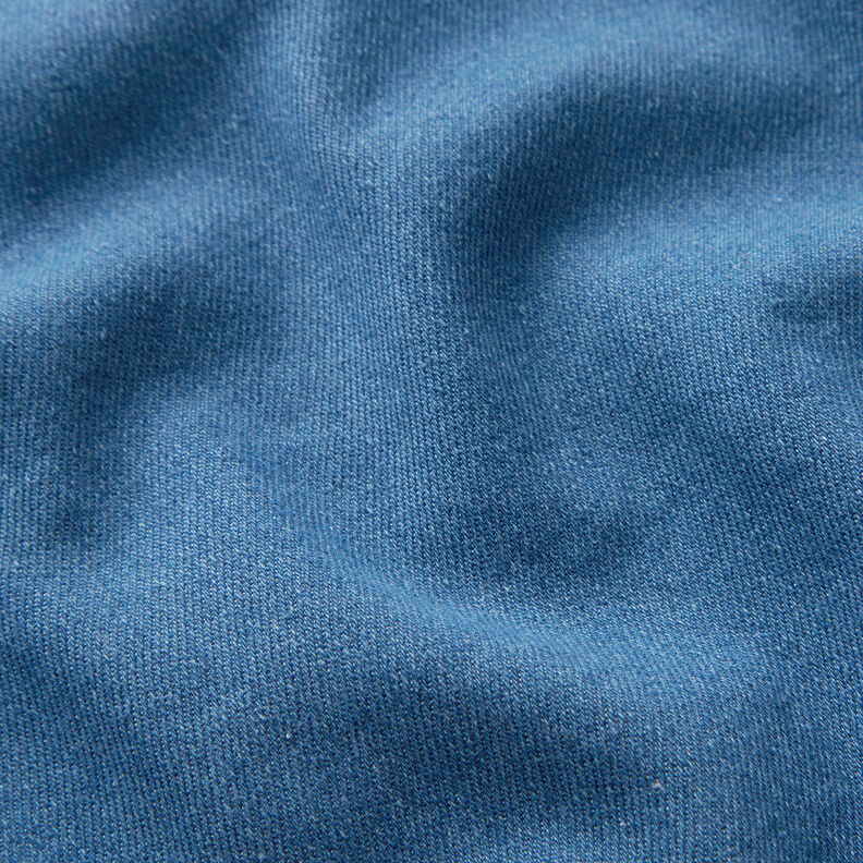 Denim de algodão Stretch médio – azul ganga,  image number 2