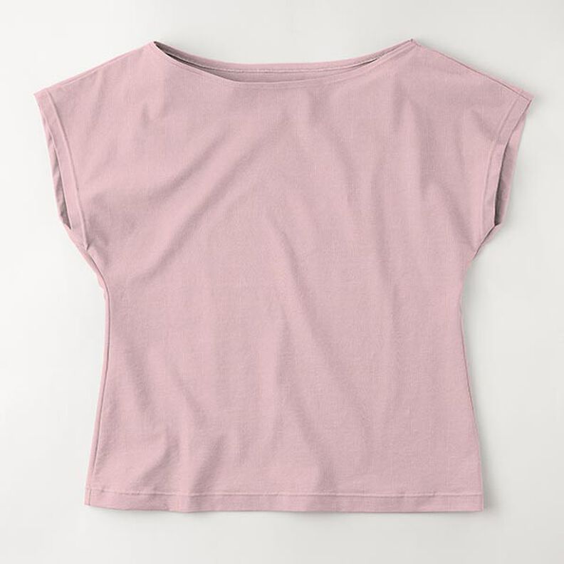 Jersey de algodão médio liso – rosa-velho claro,  image number 8