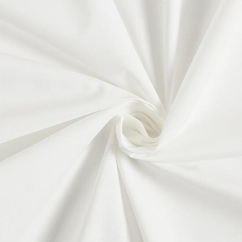 Tecido de algodão Cretone Liso – branco,  image number 1
