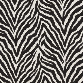Tecido para decoração Jacquard Zebra – marfim/preto, 