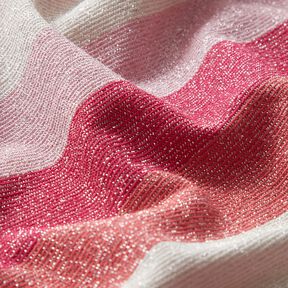Jersey Brilho Riscas – pink/cor de coral, 
