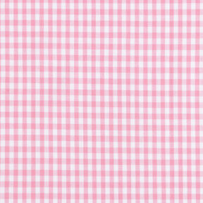 Tecido de algodão Xadrez Vichy 0,5 cm – rosa/branco, 