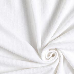 Tecido de malha de algodão – branco, 
