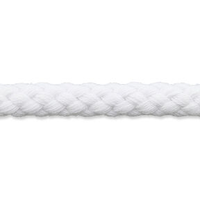 Cordão de algodão [Ø 7 mm] – branco, 