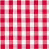 Tecido de algodão Xadrez Vichy 1,7 cm – vermelho/branco,  thumbnail number 1