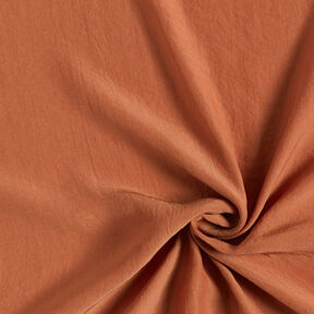 Tecido leve para blusas Enrugado Liso – bronze, 