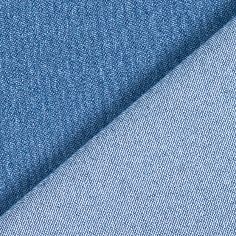 Denim de algodão Stretch médio – azul ganga,  image number 3