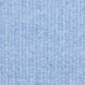 Tecido de malha Padrão entrançado Melange – jeans azul claro, 