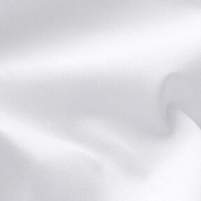 Mistura de poliéster e algodão, fácil de cuidar – branco | Retalho 70cm, 