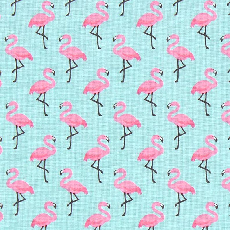 Algodão revestido Flamingo – azul claro,  image number 1