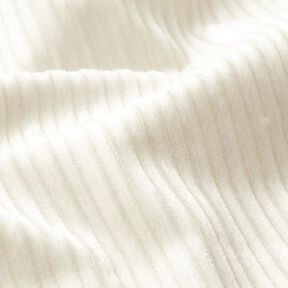 Bombazine Stretch Mistura de viscose e algodão Lisa – branco, 