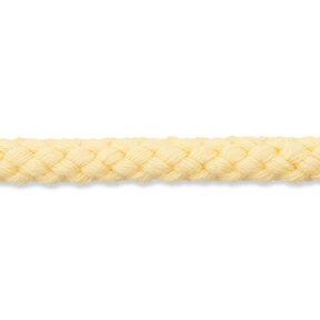 Cordão de algodão [Ø 7 mm] – amarelo-baunilha, 