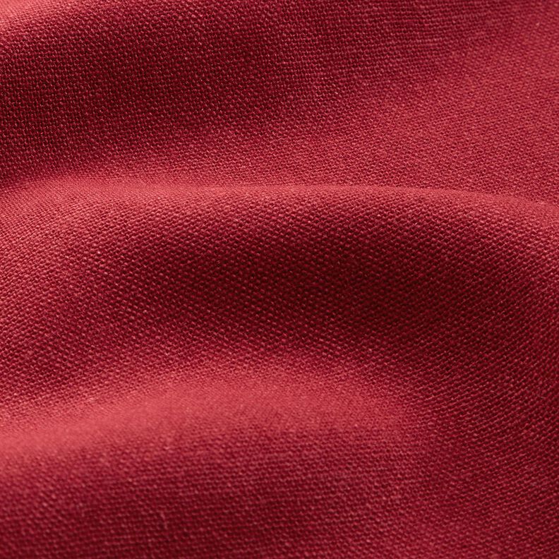 Linho para decoração Liso – vermelho escuro,  image number 2