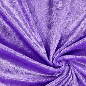 Veludo amarrotado – lilás, 