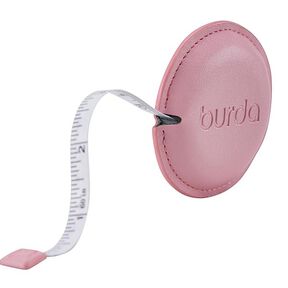 Fita métrica de enrolar 150 cm – rosa | Burda, 