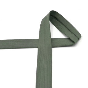 Fita de viés Jersey de algodão [20 mm] – verde-pinheiro, 
