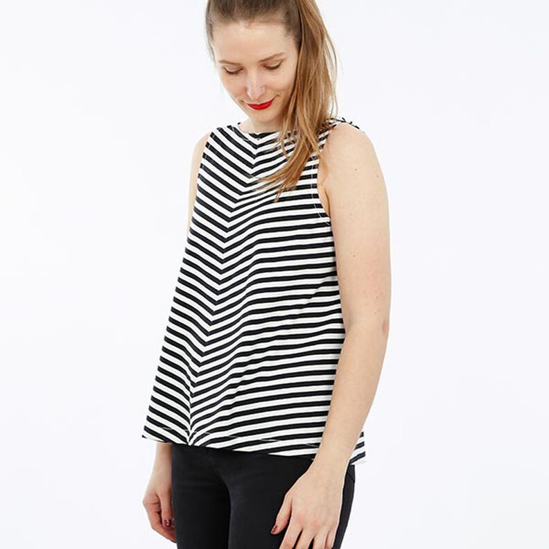 FRAU LIZZY - Top feminino arejado, Studio Schnittreif | XS - XL,  image number 3