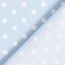 Popelina de algodão pintas grandes – azul claro/branco,  thumbnail number 6